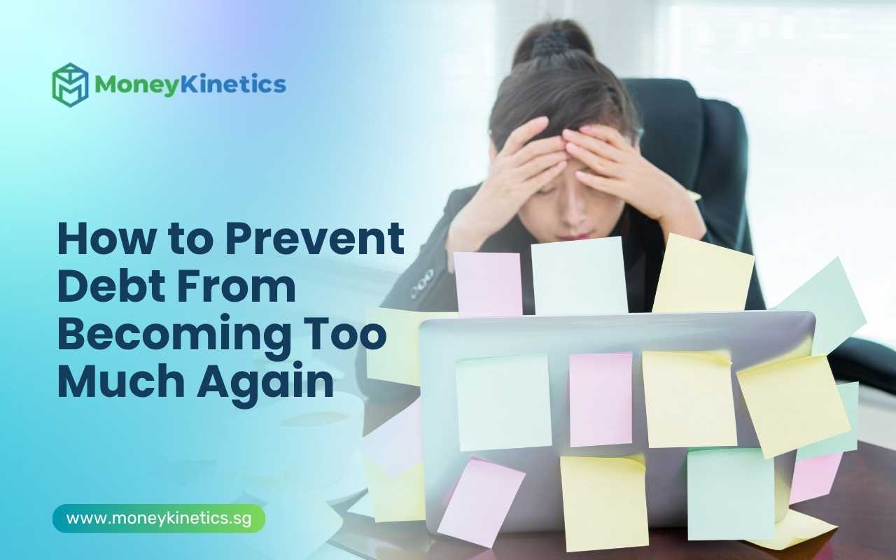 Professional reviewing financial tasks to prevent debt problems through budgeting and planning