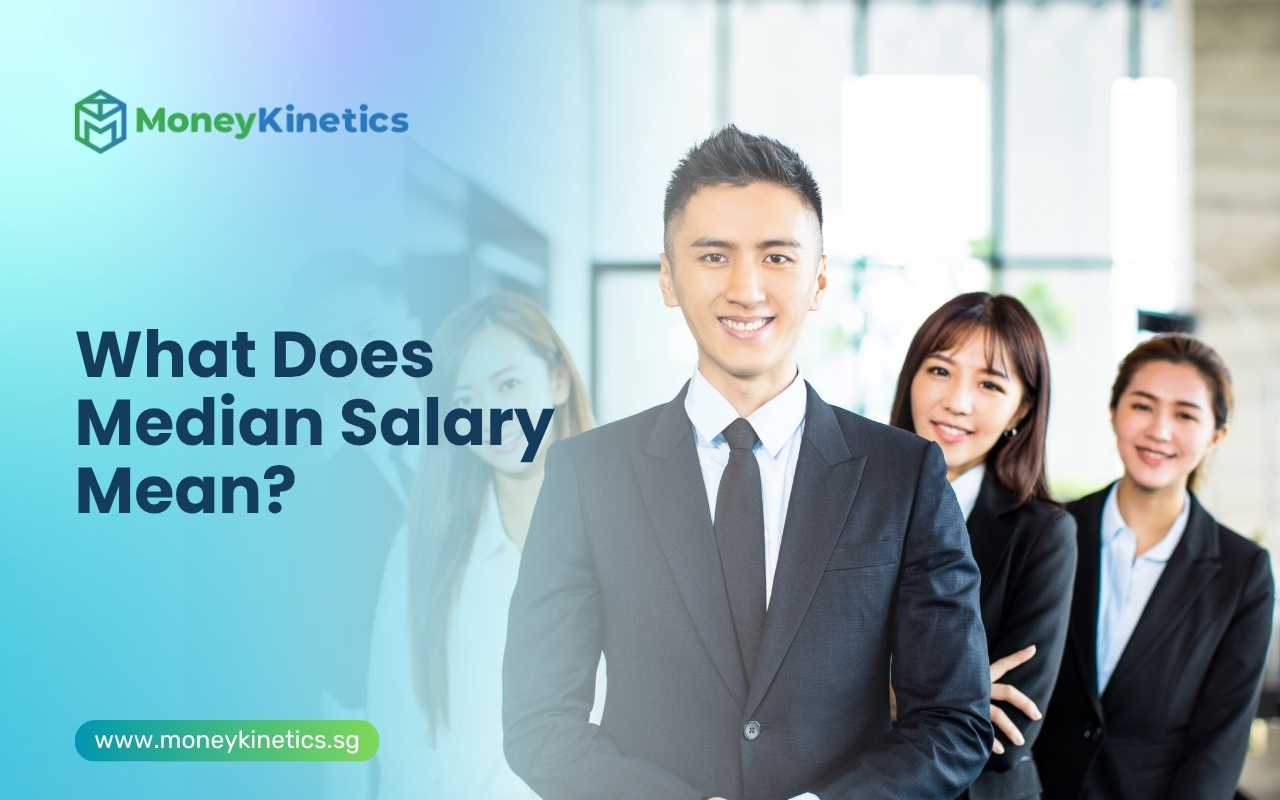 Group of professionals representing the concept of median salary and workforce income levels