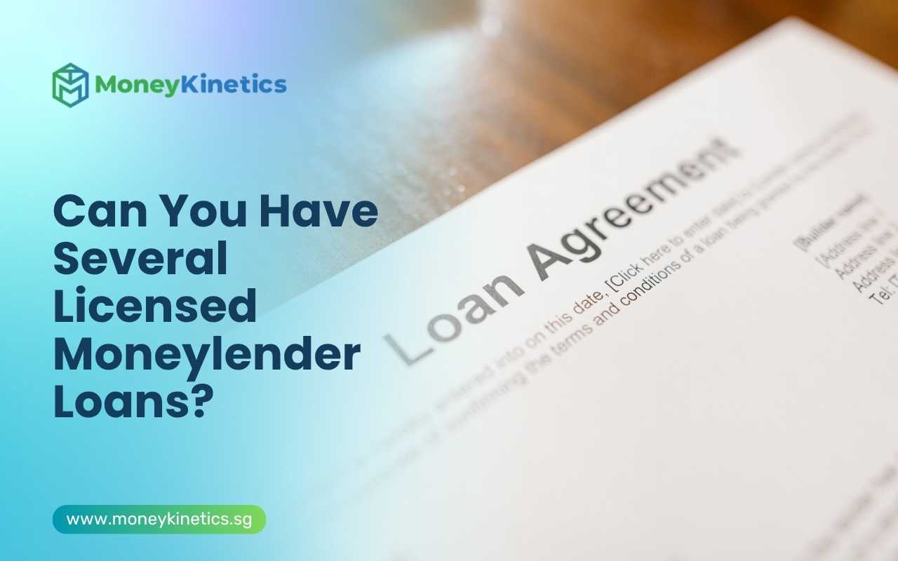 Loan agreement illustrating multiple licensed moneylender loans in Singapore