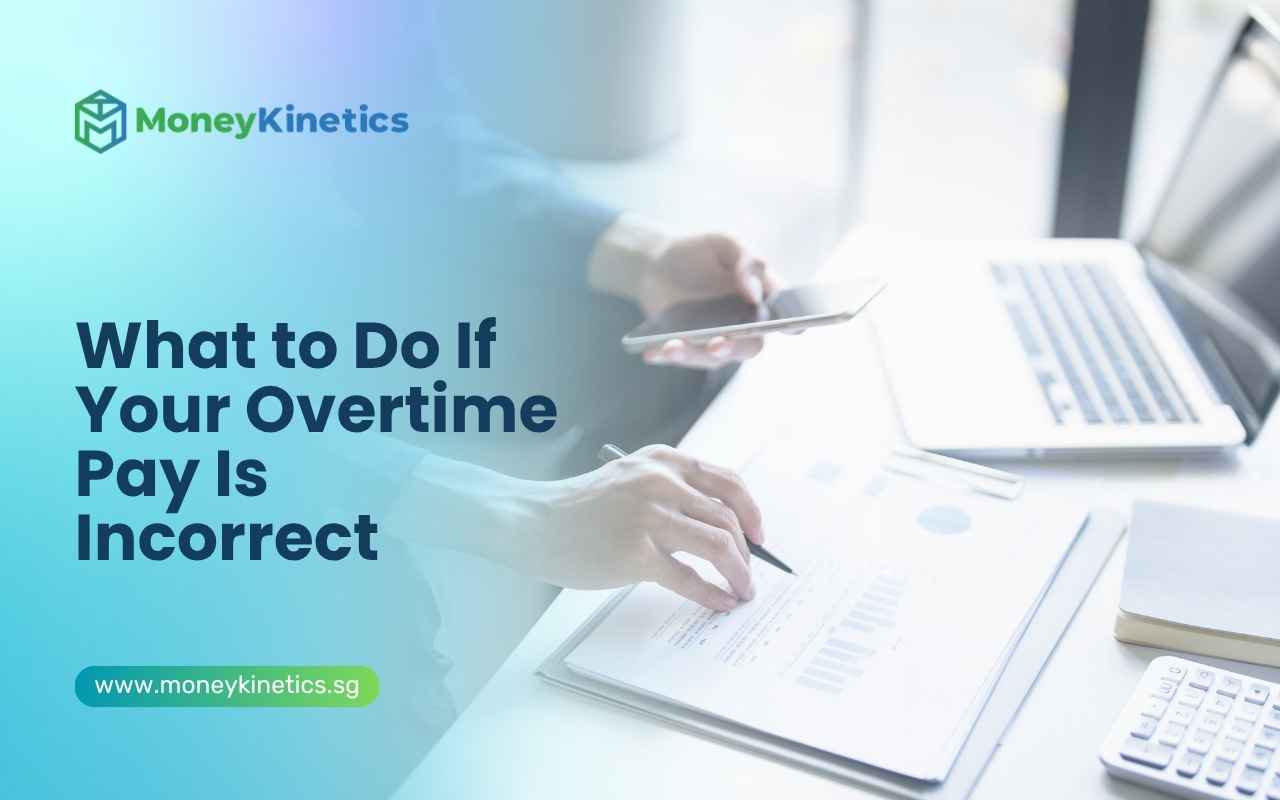 Employee reviewing payroll documents after noticing an incorrect overtime payment.