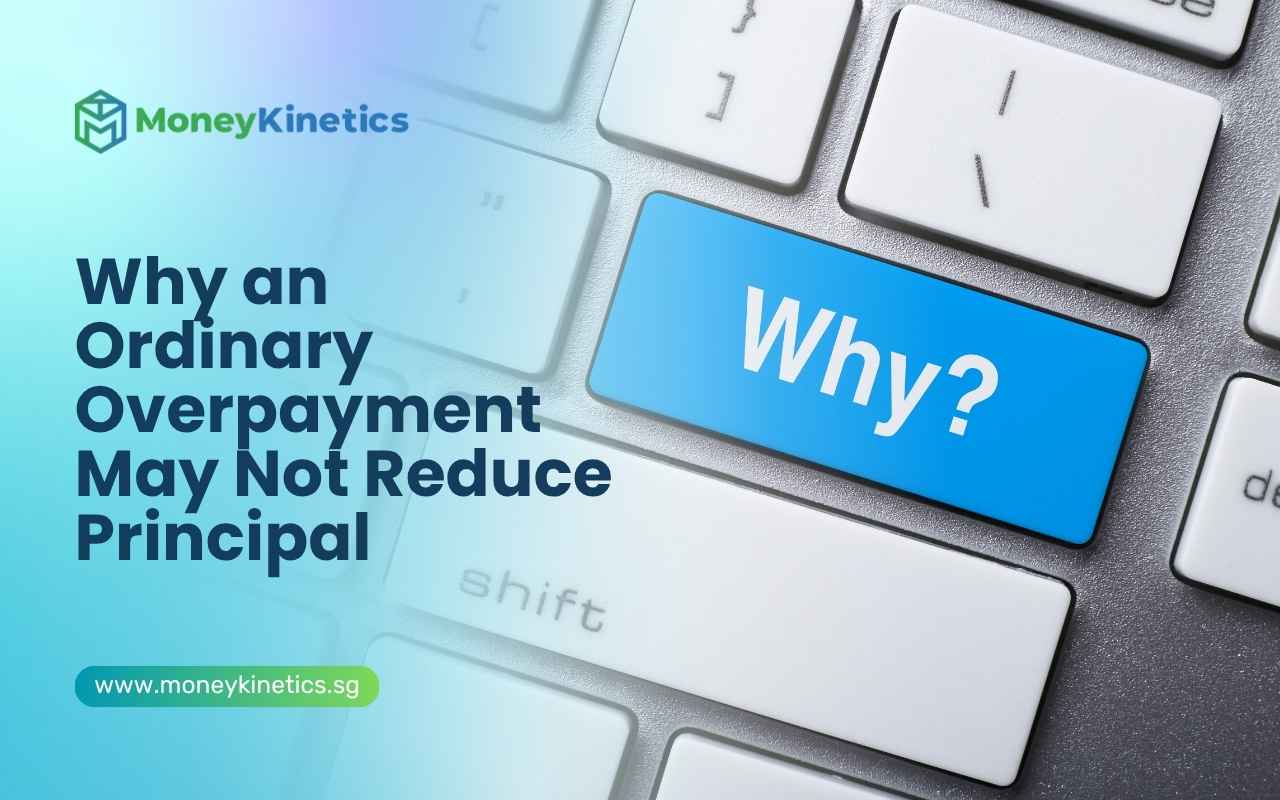 Computer keyboard illustrating why an ordinary overpayment may not reduce loan principal.