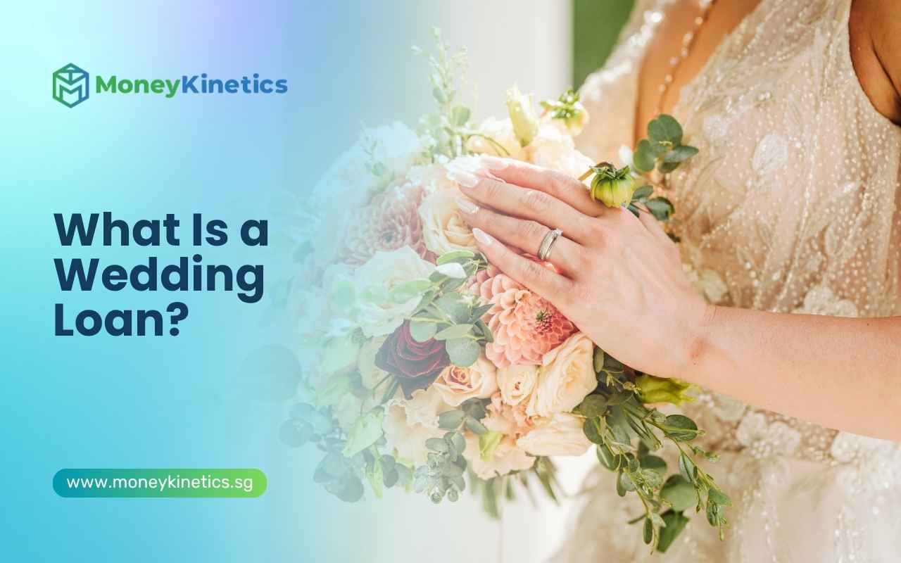 Bride holding a bouquet and wedding rings, representing wedding financing and wedding loan planning.