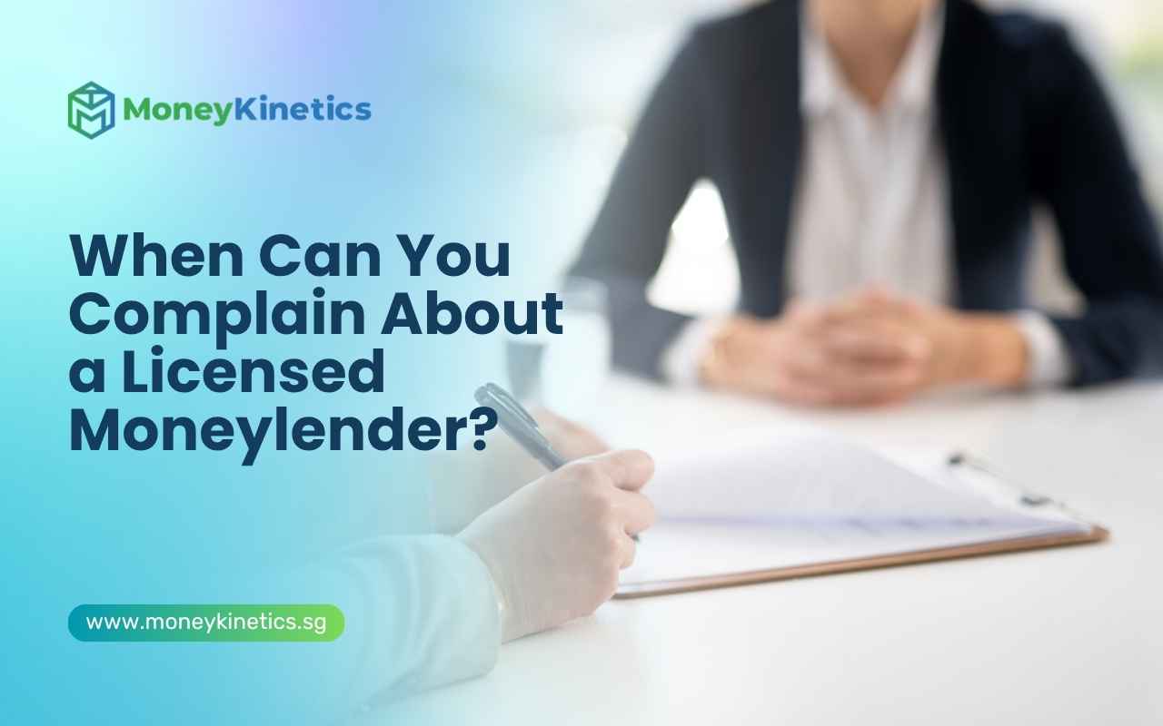 Borrower preparing documents before submitting a complaint against a licensed moneylender.